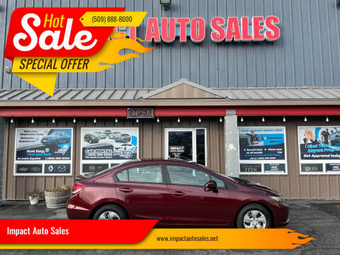 2015 Honda Civic for sale at Impact Auto Sales in Wenatchee WA