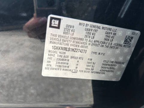 2017 GMC Acadia SLT-1