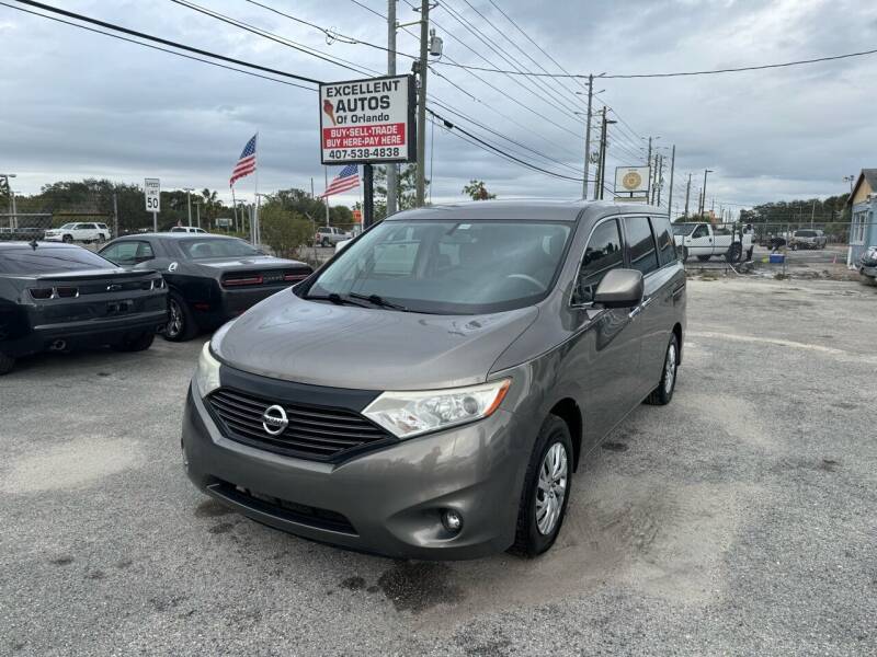 2014 Nissan Quest for sale at Excellent Autos of Orlando in Orlando FL