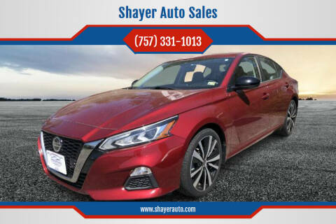2020 Nissan Altima for sale at Shayer Auto Sales in Cape Charles VA
