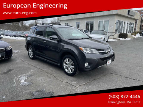 2015 Toyota RAV4 for sale at European Engineering in Framingham MA
