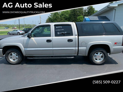 2004 GMC Sierra 1500 for sale at AG Auto Sales in Ontario NY