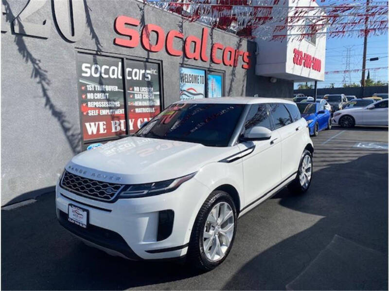 2020 Land Rover Range Rover Evoque SE