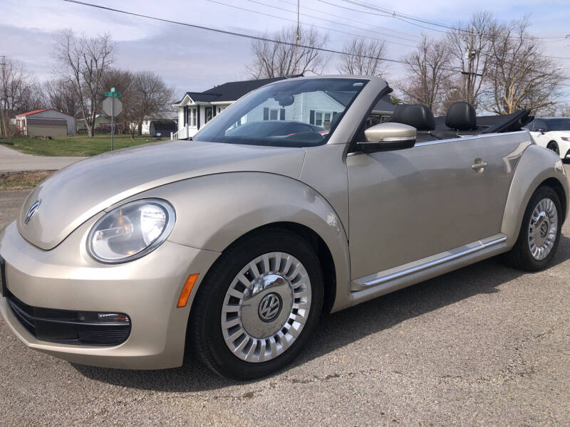 2015 Volkswagen Beetle Convertible for sale at Rob Decker Auto Sales in Leitchfield KY