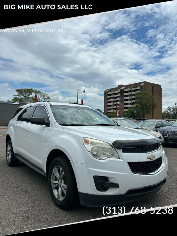 2014 Chevrolet Equinox for sale at BIG MIKE AUTO SALES LLC in Lincoln Park MI