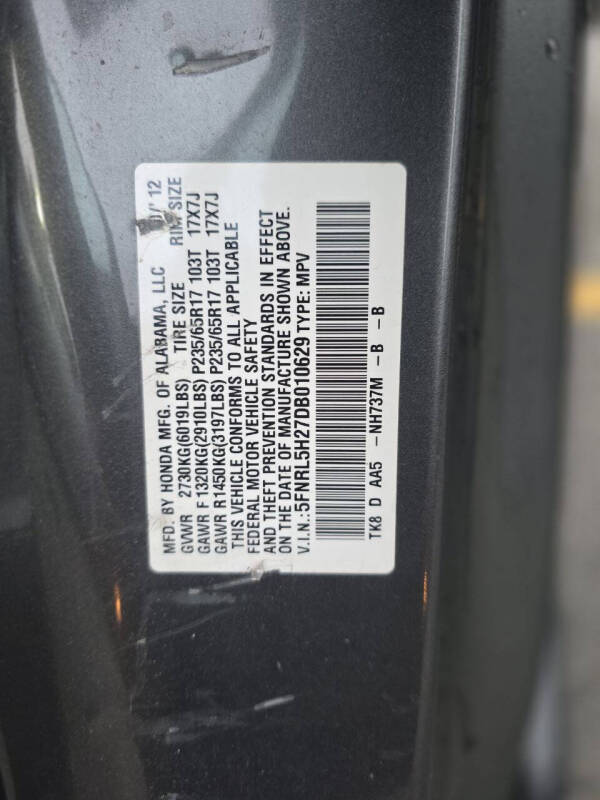 2013 Honda Odyssey LX