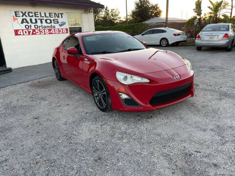 2013 Scion FR-S for sale at Excellent Autos of Orlando in Orlando FL
