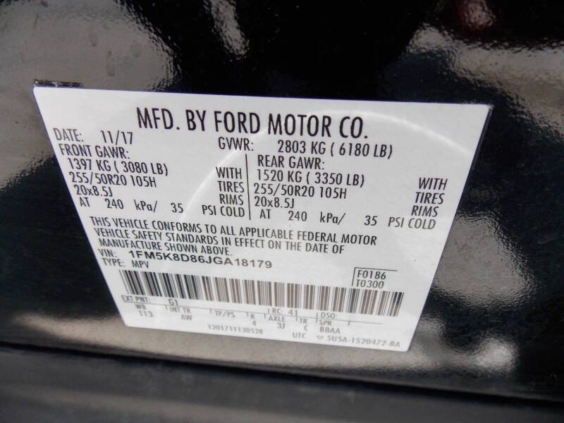 2018 Ford Explorer XLT