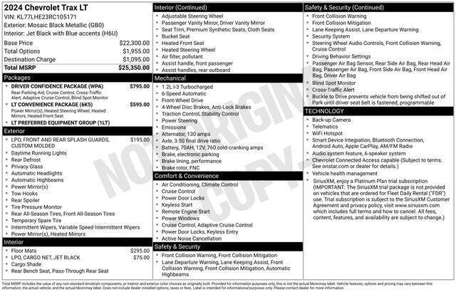 2024 Chevrolet Trax LT