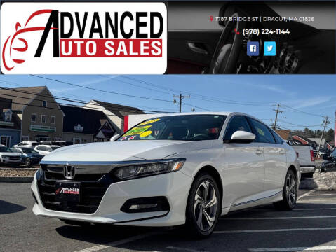 2018 Honda Accord for sale at Advanced Auto Sales in Dracut MA