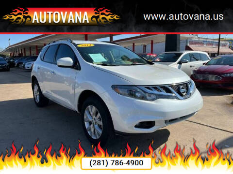 2014 Nissan Murano for sale at AutoVana in Humble TX