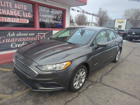 2017 Ford Fusion Hybrid for sale at Elite Auto Exchange in Dayton OH