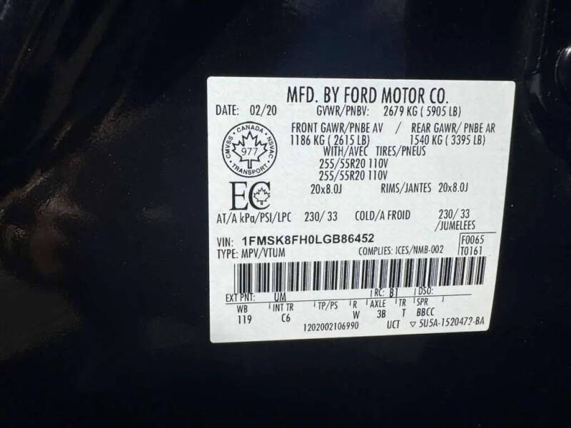 2020 Ford Explorer Limited