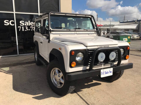 1997 Land Rover Defender for sale at SC SALES INC in Houston TX