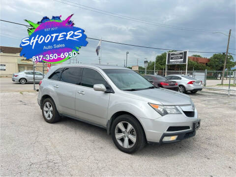 2010 Acura MDX for sale at Shooters Auto Sales in Fort Worth TX