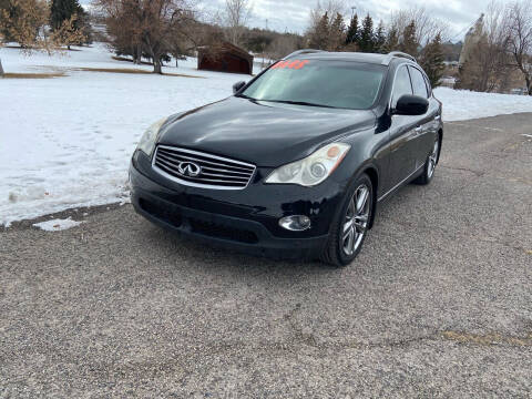 2011 Infiniti EX35 for sale at BELOW BOOK AUTO SALES in Idaho Falls ID