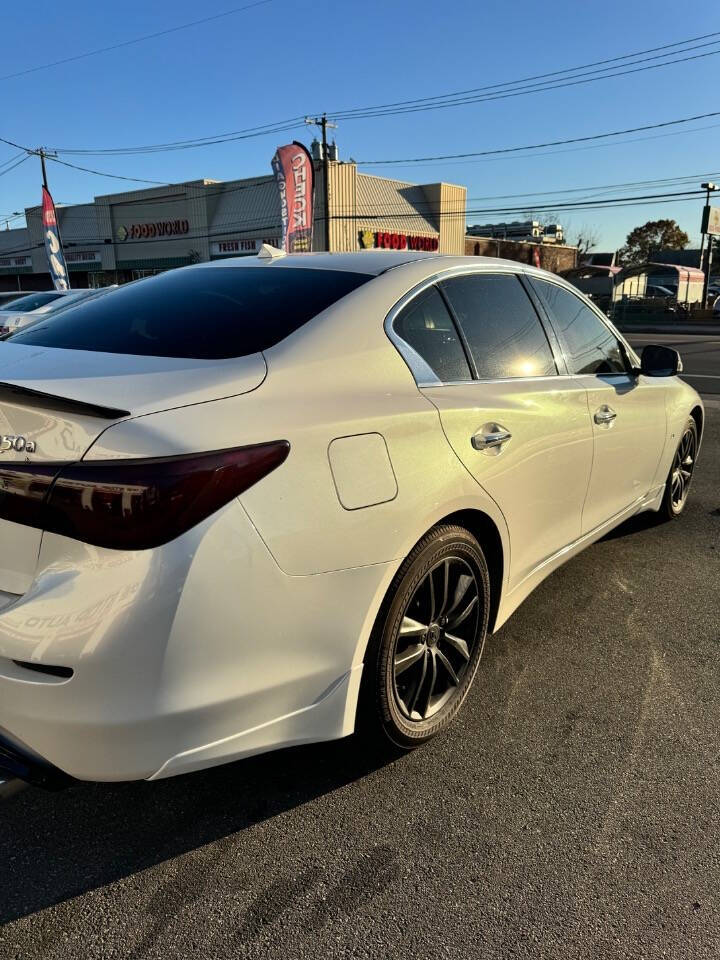 2015 INFINITI Q50 for sale at One Stop Auto Sales NYC in Valley Stream, NY