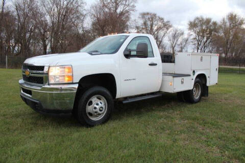 2013 Chevrolet Silverado 3500HD Utility work  for sale at AutoLand Outlets Inc in Roscoe IL