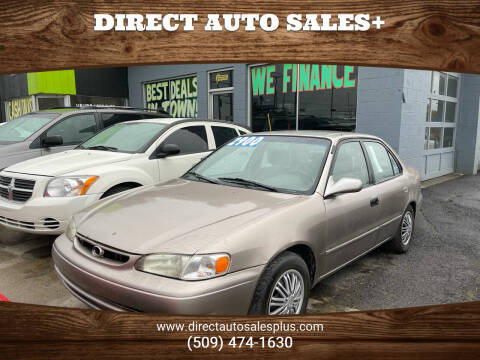1998 Toyota Corolla for sale at Direct Auto Sales+ in Spokane Valley WA