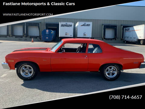 1973 Chevrolet Nova for sale at Fastlane Motorsports & Classic Cars in Addison IL
