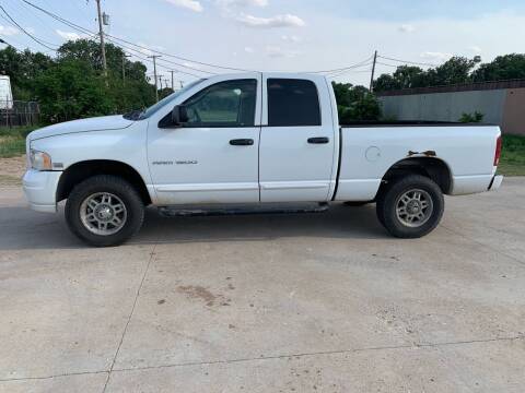 2004 Dodge Ram Pickup 1500 for sale at FIRST CHOICE MOTORS in Lubbock TX