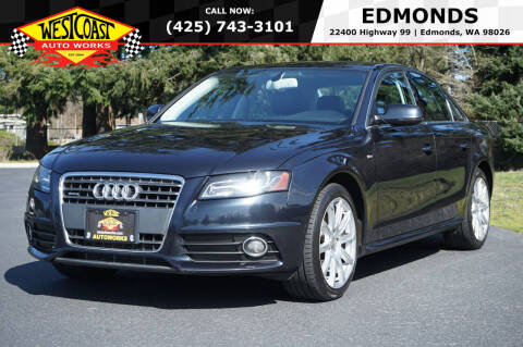 2012 Audi A4 for sale at West Coast AutoWorks -Edmonds in Edmonds WA