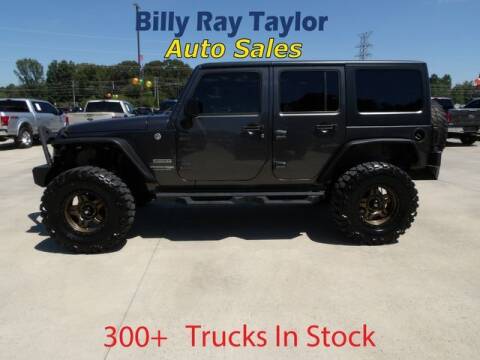 2018 Jeep Wrangler JK Unlimited for sale at Billy Ray Taylor Auto Sales in Cullman AL