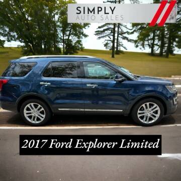 2017 Ford Explorer for sale at Simply Auto Sales in Lake Park FL