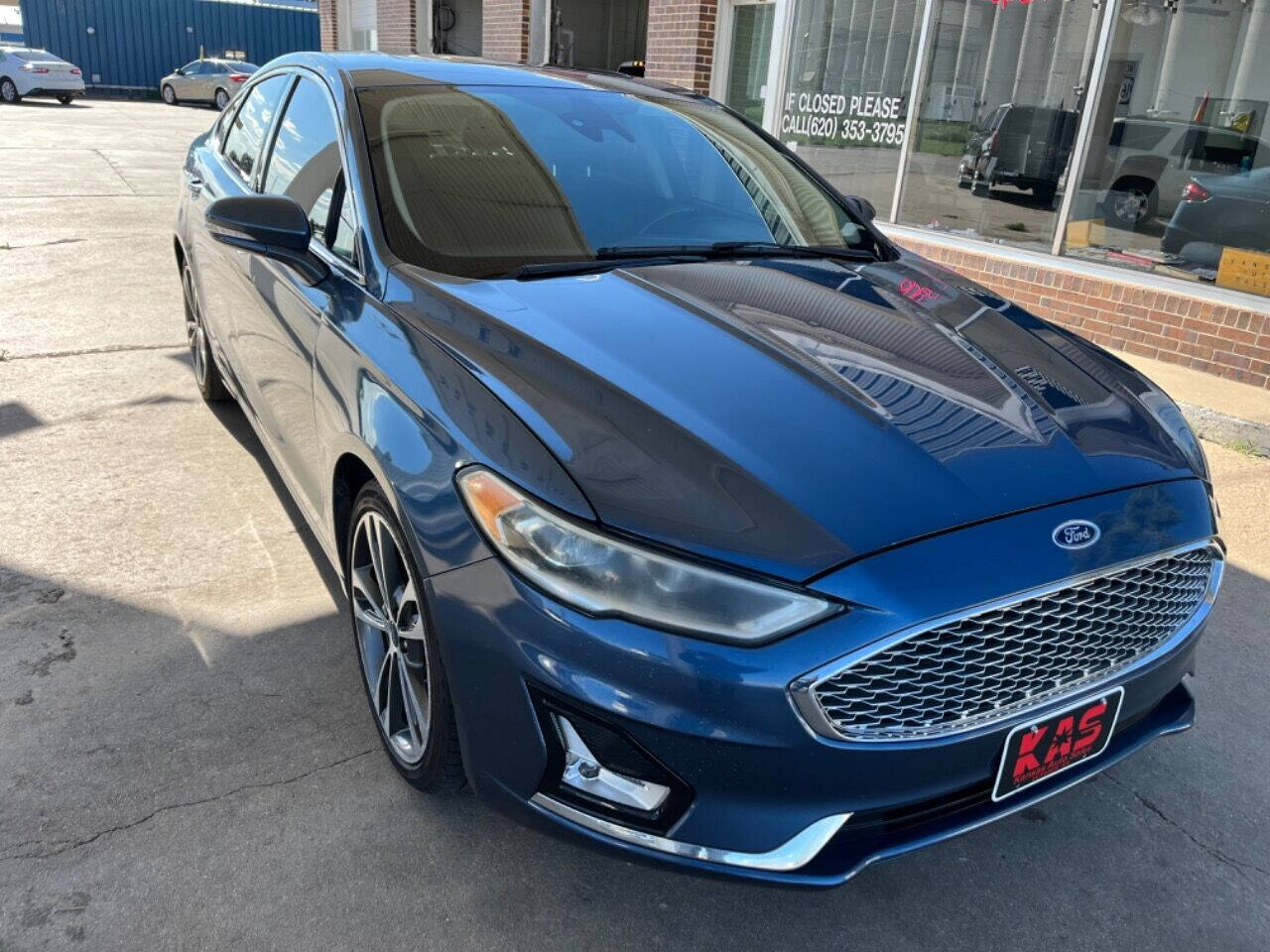 2019 Ford Fusion for sale at Kansas Auto Sales in Ulysses, KS