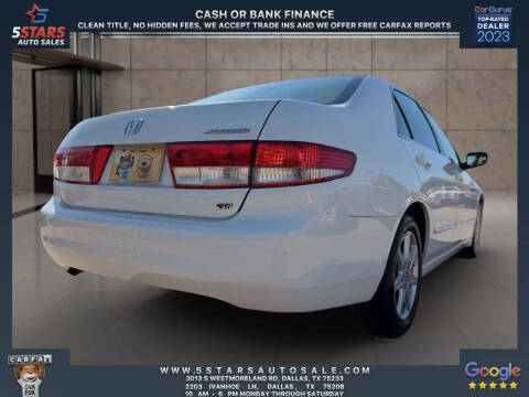 2003 Honda Accord EX V-6