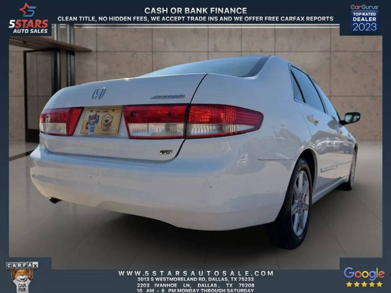 2003 Honda Accord EX V-6