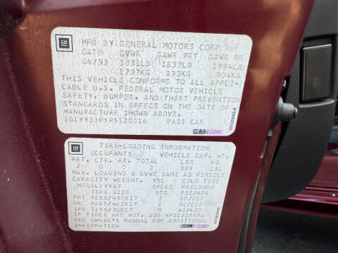 1993 Chevrolet Corvette