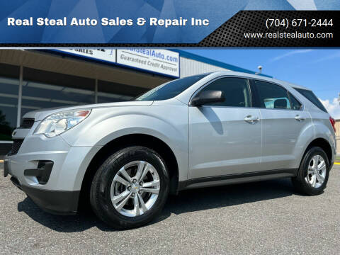 2015 Chevrolet Equinox for sale at Real Steal Auto Sales & Repair Inc in Gastonia NC