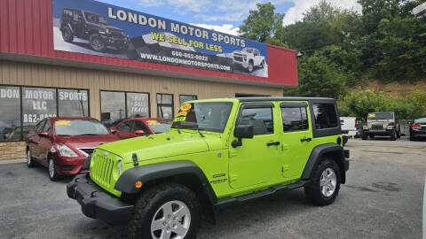 2013 Jeep Wrangler Unlimited for sale at London Motor Sports, LLC in London KY