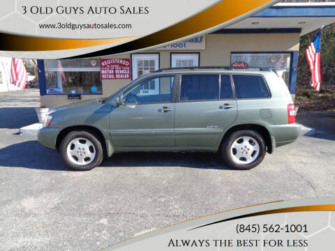 2006 Toyota Highlander for sale at 3 Old Guys Auto Sales in Newburgh NY