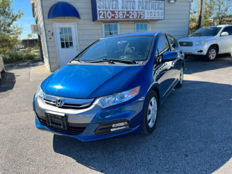 2013 Honda Insight for sale at Silver Auto Partners in San Antonio TX