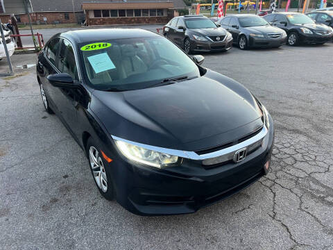 2018 Honda Civic for sale at Pars Auto Credit in Oklahoma City OK