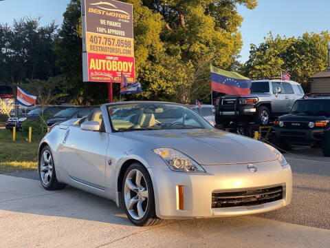 2006 Nissan 350Z for sale at BEST MOTORS OF FLORIDA in Orlando FL