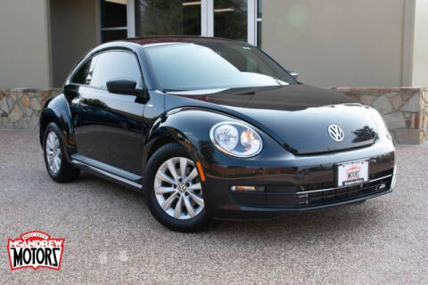 2016 Volkswagen Beetle for sale at Mcandrew Motors in Arlington TX