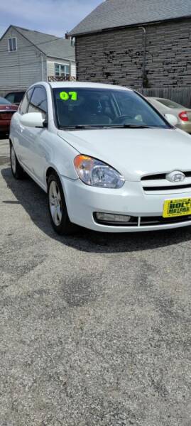 2007 Hyundai Accent for sale at Bolt Motors Inc in Muscatine IA