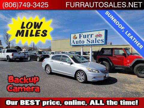 2012 Honda Accord for sale at FURR AUTO SALES in Lubbock TX