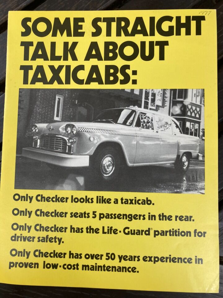 1977 Checker Cab Just SOLD 11