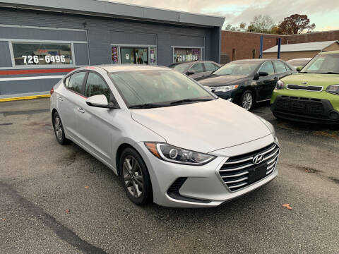 2018 Hyundai Elantra for sale at City to City Auto Sales in Richmond VA