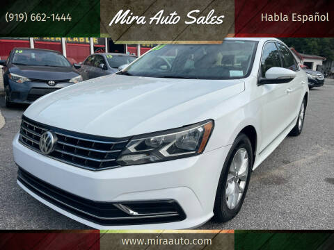 2017 Volkswagen Passat for sale at Mira Auto Sales in Raleigh NC