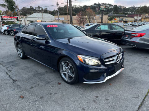 2015 Mercedes-Benz C-Class for sale at TRAX AUTO WHOLESALE in San Mateo CA