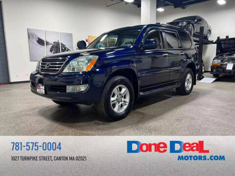 2008 Lexus GX 470 for sale at DONE DEAL MOTORS in Canton MA