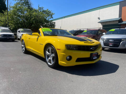 2013 Chevrolet Camaro for sale at SWIFT AUTO SALES INC in Salem OR