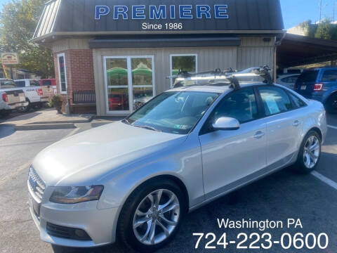 2010 Audi A4 for sale at Premiere Auto Sales in Washington PA