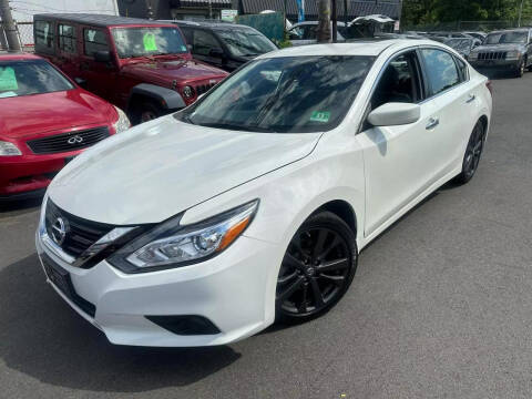 2018 Nissan Altima for sale at Giordano Auto Sales in Hasbrouck Heights NJ