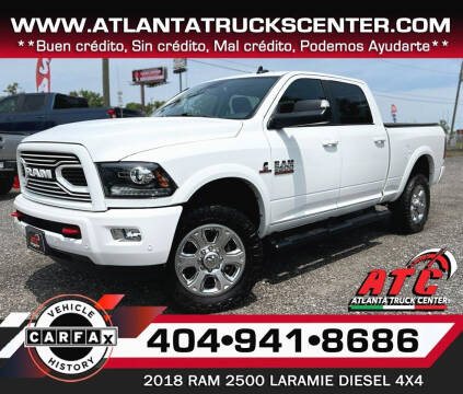 2018 RAM 2500 for sale at ATLANTA TRUCK CENTER LLC in Doraville GA